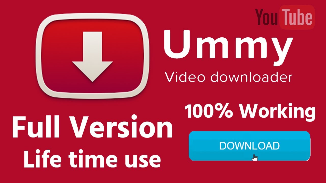 Ummy Video Downloader Crack 1.11.08.1 & Full License Key Download